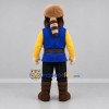Custom Blue and Yellow Frontiersman Mascot Costume Adult Full Body Suit for Historical Events