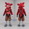 Custom Red and Brown Robot Pirate Fox Mascot Costume Adult Full Body Suit for Halloween Events
