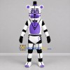 Custom White and Purple Robot Bear Mascot Costume Adult Full Body Suit for Costume Parties