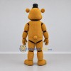 Custom Golden Brown Robot Bear Mascot Costume Adult Full Body Suit for Halloween Events