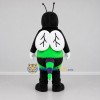 Custom Black and Green Bee Mascot Costume Adult Full Body Suit for Sports Events