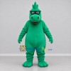 Custom Green and Yellow Dragon Mascot Costume Adult Full Body Suit for Fantasy Events
