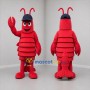 Custom Red Lobster Mascot Costume Adult Full Body Suit for Seafood Promotions