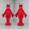 Custom Red Lobster Mascot Costume Adult Full Body Suit for Seafood Events