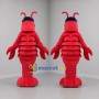 Custom Red Lobster Mascot Costume Adult Full Body Suit for Seafood Events