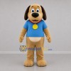 Custom Tan and Blue Dog Mascot Costume Adult Full Body Suit for Pet Events