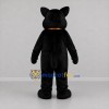 Custom Black and Orange Cat Mascot Costume Adult Full Body Suit for Halloween Events