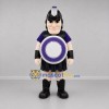 Custom Black and Purple Ancient Warrior Mascot Costume Adult Full Body Suit for Historical Events