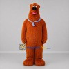 Custom Brown Bear Mascot Costume Adult Full Body Suit for Children's Events