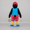 Custom Black Blue and Pink Toucan Mascot Costume Adult Full Body Suit for Tropical Events