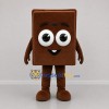 Custom Brown Chocolate Bar Mascot Costume Adult Full Body Suit for Food Promotions