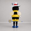 Custom Yellow Black and White Bee Mascot Costume Adult Full Body Suit for Garden Events
