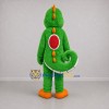 Custom Green and White Seahorse Mascot Costume Adult Full Body Suit for Ocean Events