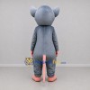 Custom Gray and Pink Rat Mascot Costume Adult Full Body Suit for Children's Events