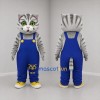Custom Gray and Blue Tabby Cat Mascot Costume Adult Full Body Suit for Children's Events