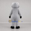Custom Gray Black and White Raccoon Mascot Costume Adult Full Body Suit for Nature Events