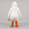 Custom White and Orange Bird Mascot Costume Adult Full Body Suit for Nature Events
