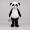 Custom Black and White Panda Mascot Costume Adult Full Body Suit for Zoo Events