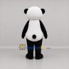Custom Black and White Panda Mascot Costume Adult Full Body Suit for Zoo Events