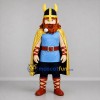 Custom Blue and Gold Viking Mascot Costume Adult Full Body Suit for Historical Events