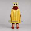 Custom Blue and Gold Viking Mascot Costume Adult Full Body Suit for Historical Events