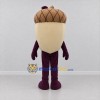 Custom Tan and Brown Acorn Mascot Costume Adult Full Body Suit for Harvest Festivals