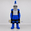 Custom Silver and Blue Armored Knight Mascot Costume Adult Full Body Suit for Medieval Festivals
