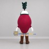 Custom Burgundy and Green Beetroot Mascot Costume Adult Full Body Suit for Farmers Market Events