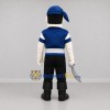 Custom Blue Black and White Skeleton Pirate Mascot Costume Adult Full Body Suit for Halloween Events