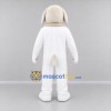 Custom White and Purple Dog Mascot Costume Adult Full Body Suit for Pet Events