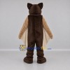 Custom Brown and Tan Bat Mascot Costume Adult Full Body Suit for Halloween Events