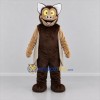 Custom Brown and Tan Bat Mascot Costume Adult Full Body Suit for Halloween Events