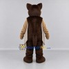 Custom Brown and Tan Bat Mascot Costume Adult Full Body Suit for Halloween Events