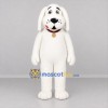 Custom White Dog Mascot Costume Adult Full Body Suit for Pet Events