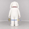Custom White Dog Mascot Costume Adult Full Body Suit for Pet Events