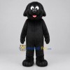 Custom Black Dog Mascot Costume Adult Full Body Suit for Pet Events