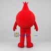Custom Red Pomegranate Mascot Costume Adult Full Body Suit for Food Promotions