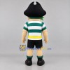 Custom Green White and Black Pirate Mascot Costume Adult Full Body Suit for Costume Parties
