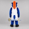 Custom Blue White and Orange Basketball Horse Mascot Costume Adult Full Body Suit for Basketball Games