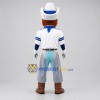 Custom White and Blue Cowboy Mascot Costume Adult Full Body Suit for Western Events