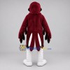 Custom Burgundy and White Eagle Mascot Costume Adult Full Body Suit for Sports Events