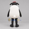 Custom Black and White Sheep Mascot Costume Adult Full Body Suit for Farm Events