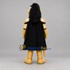 Custom Gold and Black Armored Knight Mascot Costume Adult Full Body Suit for Medieval Festivals