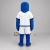 Custom Blue and White Eagle Mascot Costume Adult Full Body Suit for Sports Events
