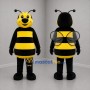 Custom Yellow and Black Bee Mascot Costume Adult Full Body Suit for Garden Events