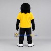 Custom Yellow and Black Hawk Mascot Costume Adult Full Body Suit for Sports Events