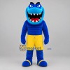 Custom Blue and Yellow Monster Mascot Costume Adult Full Body Suit for Halloween Events
