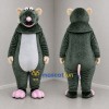 Custom Dark Gray and Pink Rat Mascot Costume Adult Full Body Suit for Halloween Events