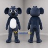 Custom Navy Blue and White Koala Mascot Costume Adult Full Body Suit for Educational Events