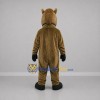 Custom Brown and White Horse Mascot Costume Adult Full Body Suit for Farm Events